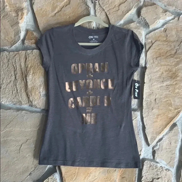 ON Fire Gray/Rose Gold Oprah Beyonce Cardi B Me - Picture 3 of 7